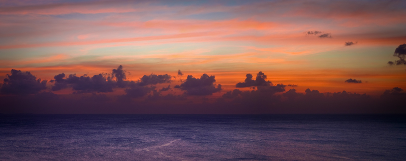 Wonderful colors of sunset